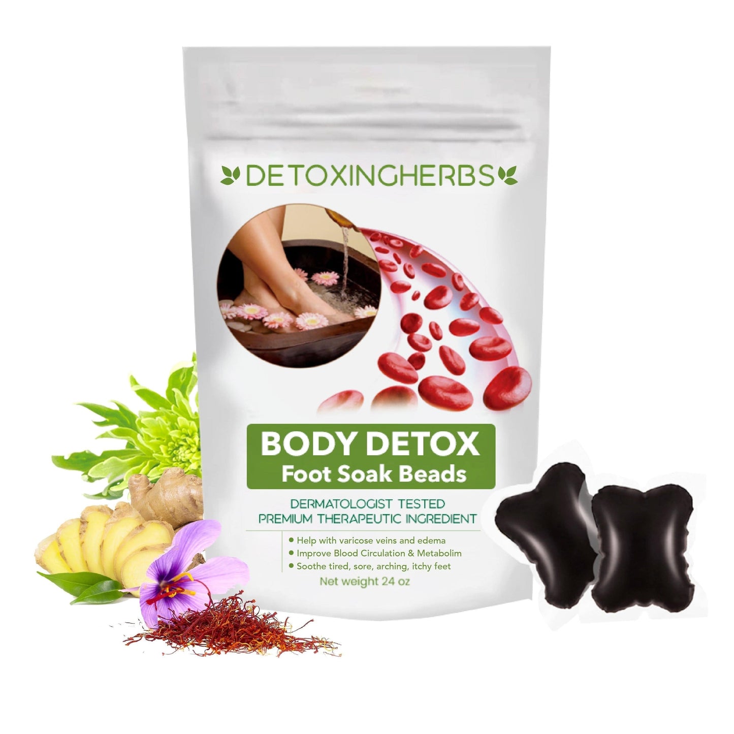 APROLO™ DetoxingHerbs Cleansing Foot Soak Beads - flowerence