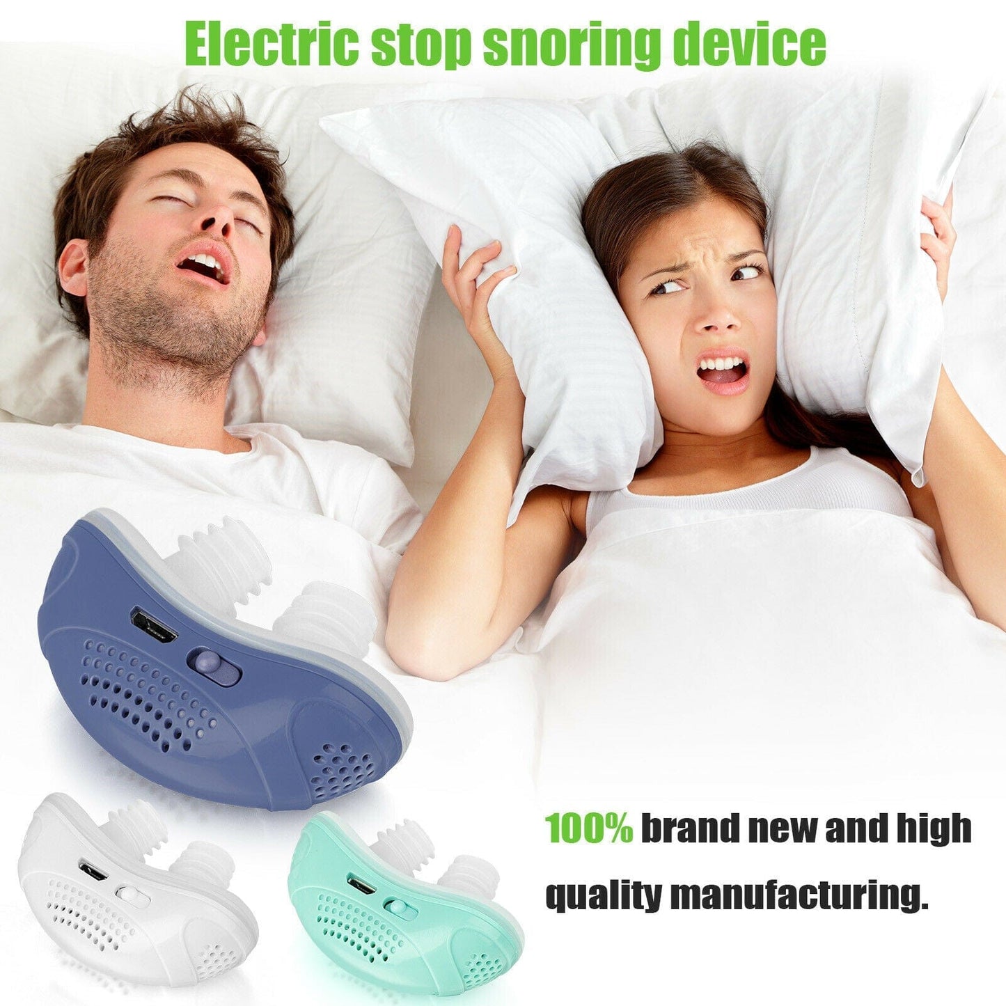 APROLO™ Electric Mini Anti Snoring Device - flowerence