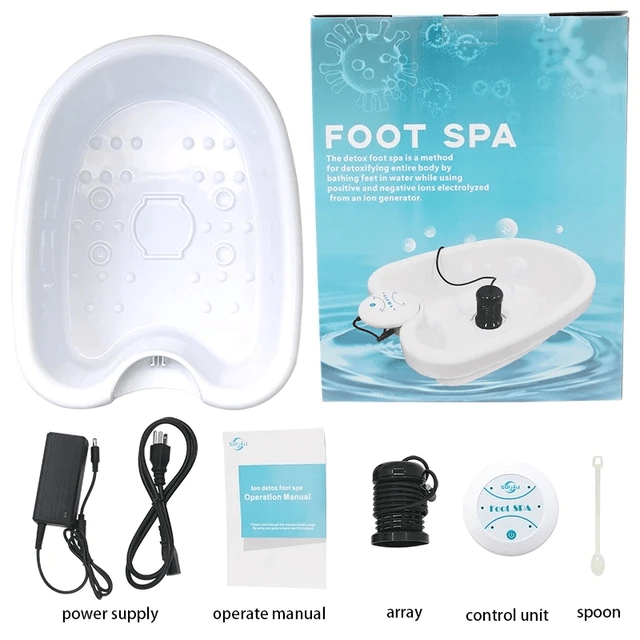 APROLO™ Portable Ionic Detox Foot Bath Machine - flowerence