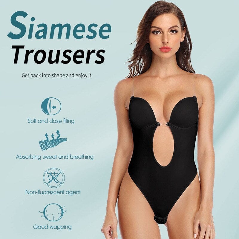 Backless Body Shaper Bra - flowerence