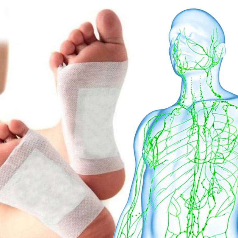 DetoxPlus Lymphatic Drainage Foot Patch - flowerence