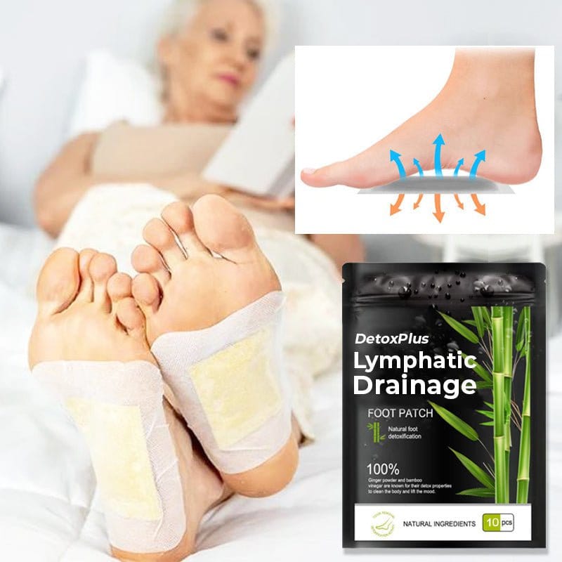 DetoxPlus Lymphatic Drainage Foot Patch - flowerence