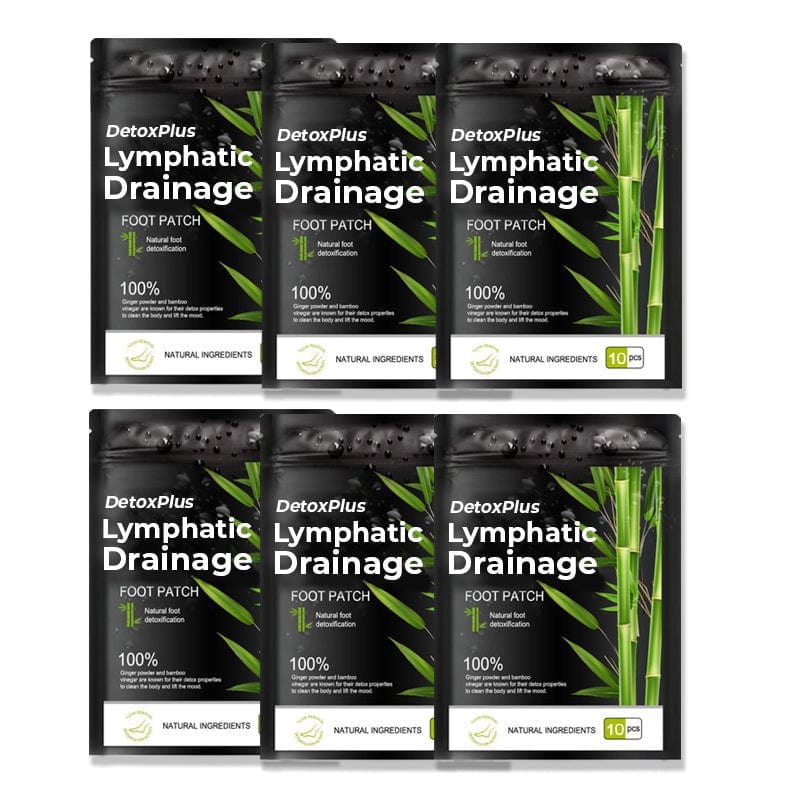 DetoxPlus Lymphatic Drainage Foot Patch - flowerence