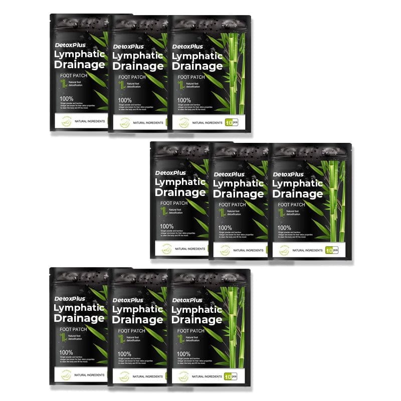 DetoxPlus Lymphatic Drainage Foot Patch - flowerence