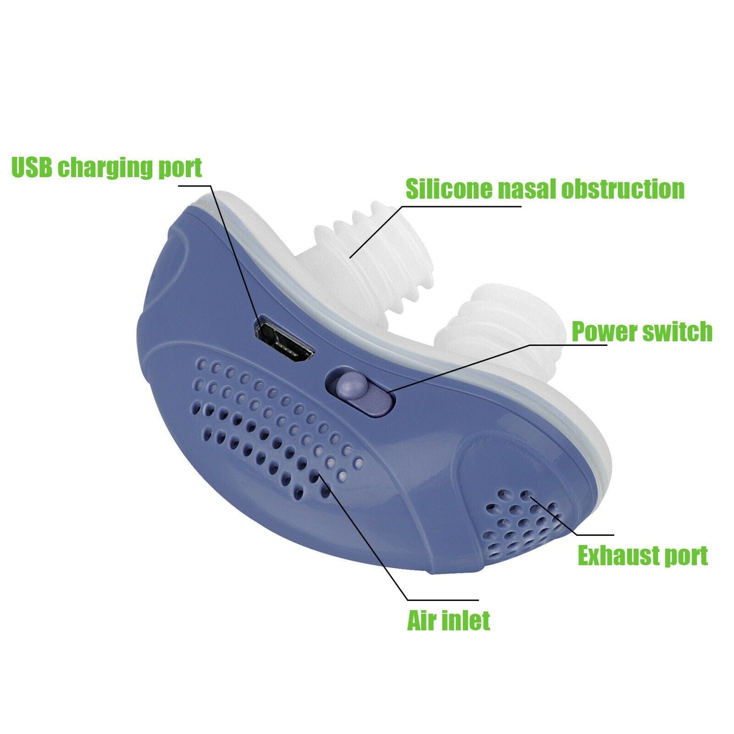 APROLO™ Electric Mini Anti Snoring Device - flowerence
