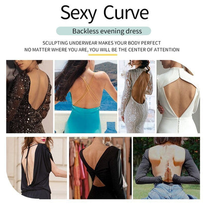 Backless Body Shaper Bra - flowerence