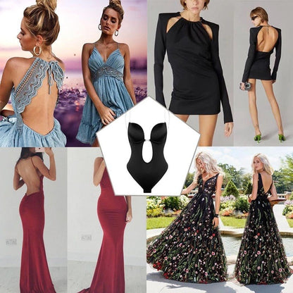 Backless Body Shaper Bra - flowerence